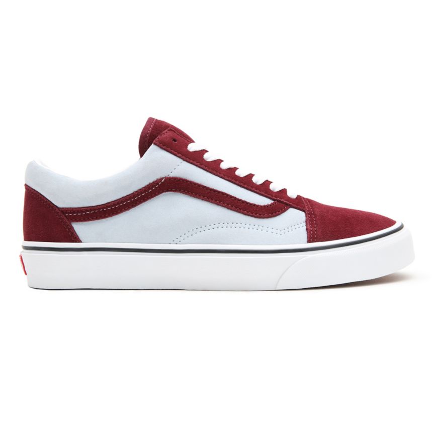 Vans 2-Tone Suede Old Skool Rojas | VN923I9VS40