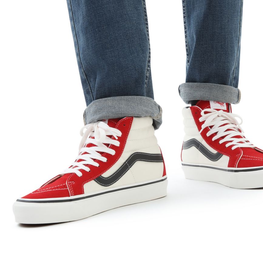 Vans Anaheim Factory SK8-Hi 38 DX Rojas | VN745D4HY12