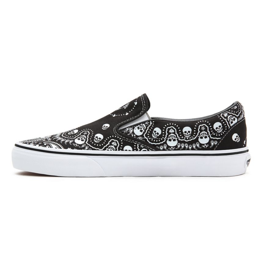 Vans Bandana Classic Slip-On Negras | VN054P7GS10