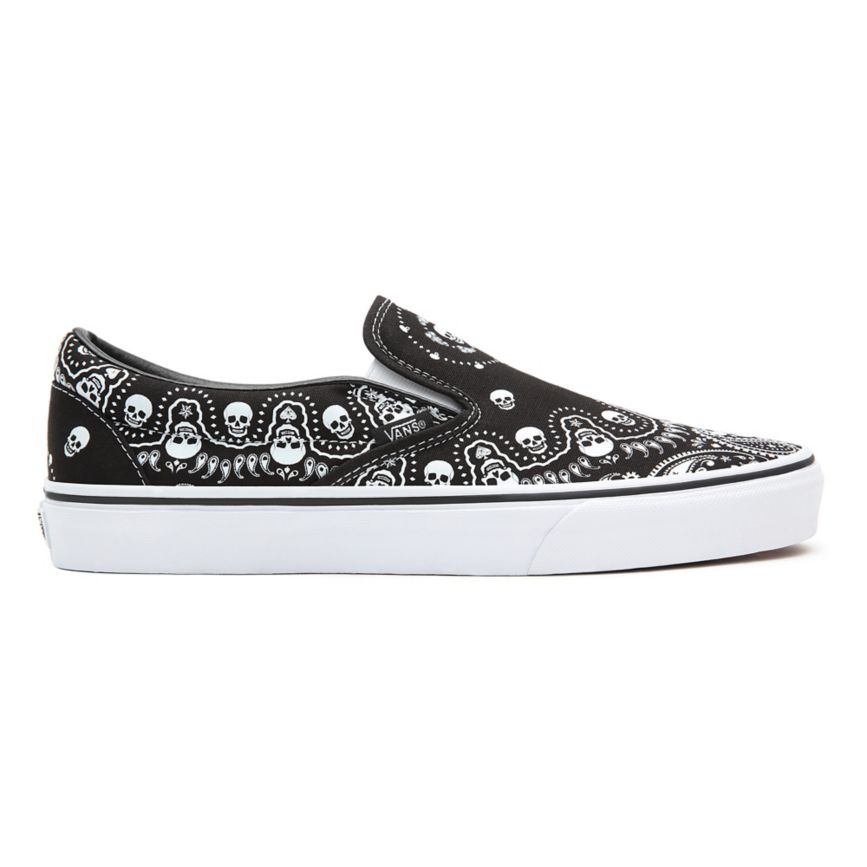 Vans Bandana Classic Slip-On Negras | VN687S9BK08