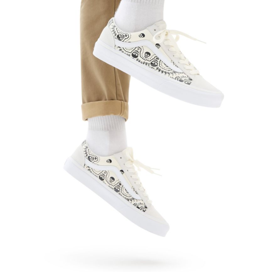 Vans Bandana Style 36 Blancas | VN259O4YX66