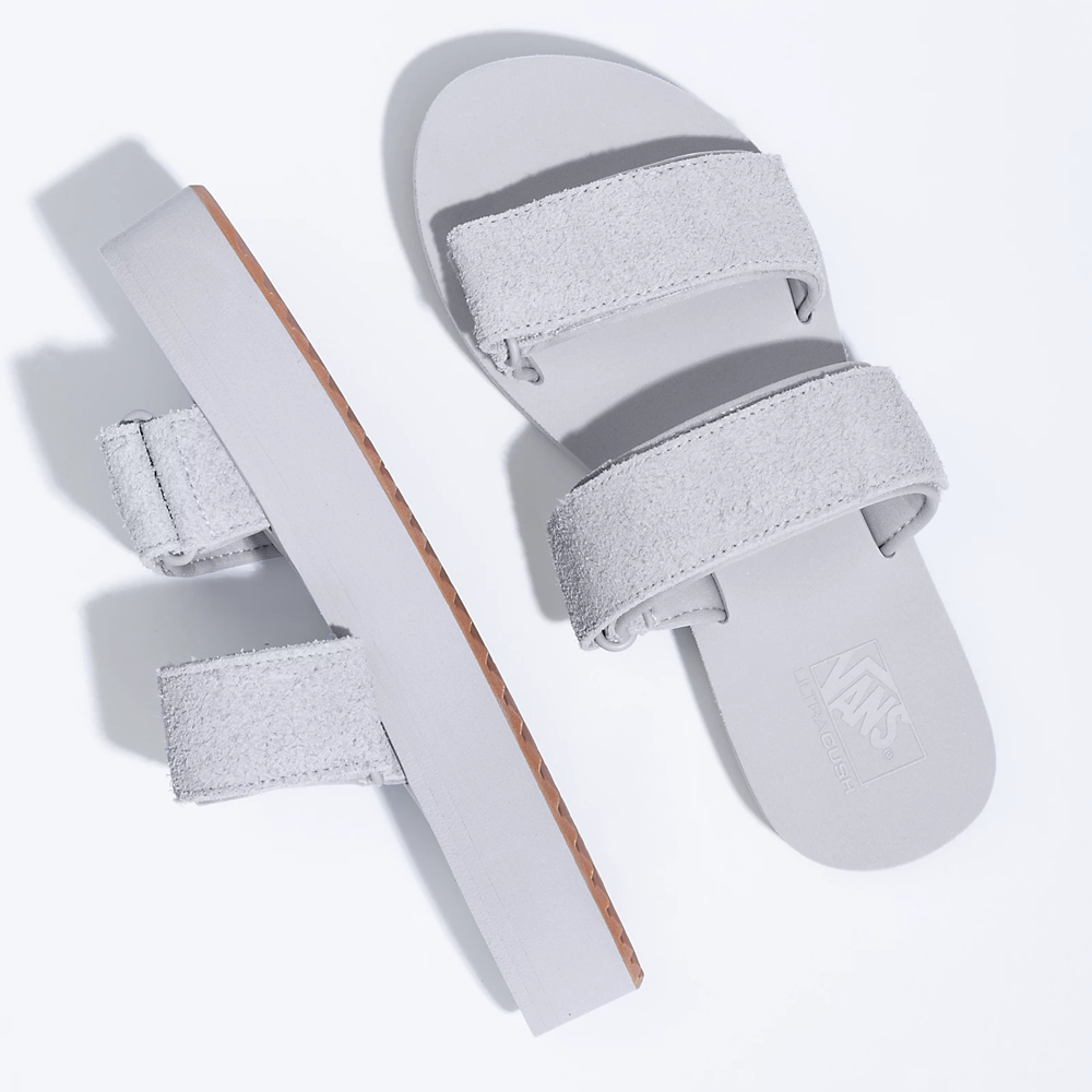 Vans Cayucas Slide Mega Platform Gris | VN447I8QY99