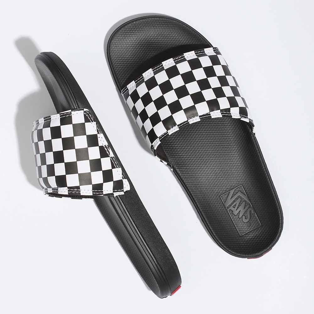 Vans Checkerboard La Costa Slide-On Negras | VN067L4HI62