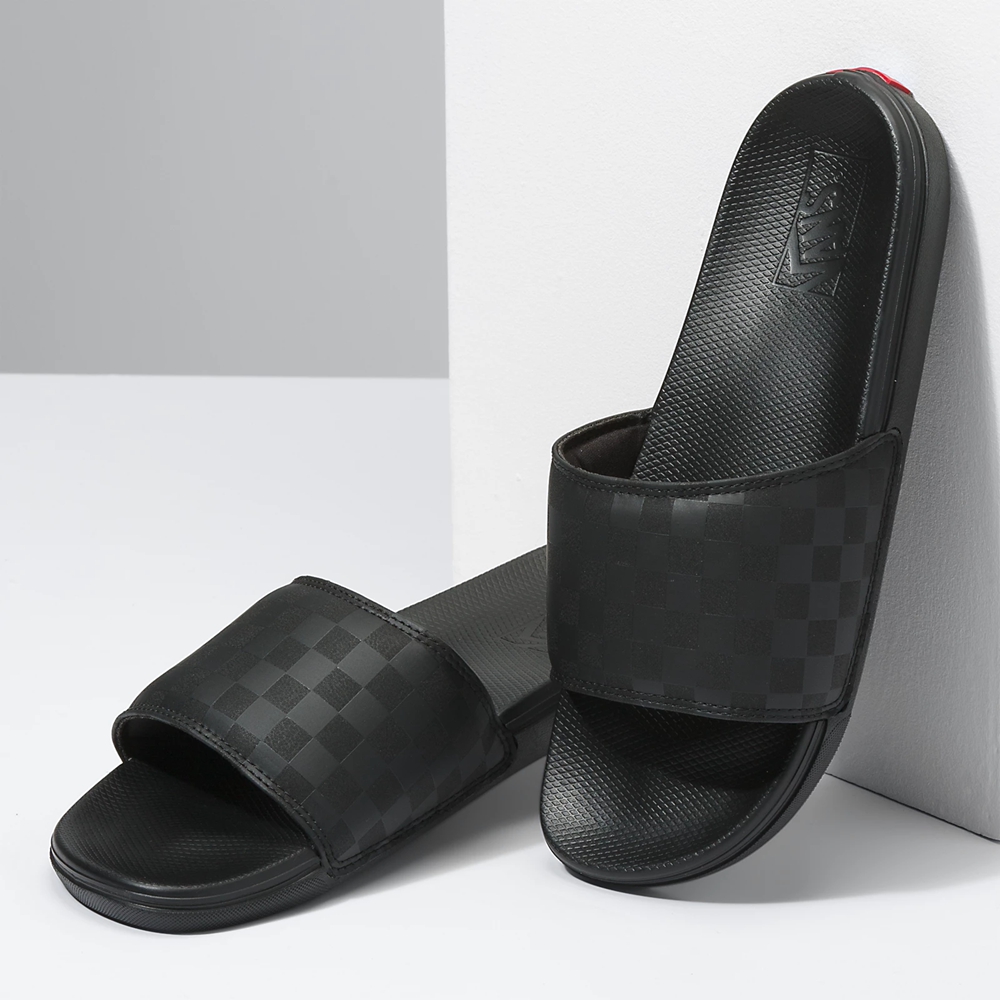 Vans Checkerboard La Costa Slide-On Negras | VN473A6VW62