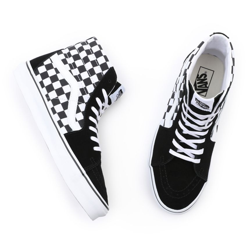 Vans Checkerboard SK8-Hi Negras | VN333Q4HA46