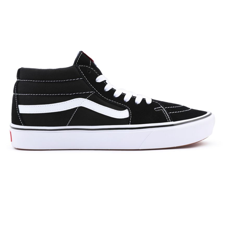 Vans Classic ComfyCush Sk8-Mid Negras | VN235X3EA90