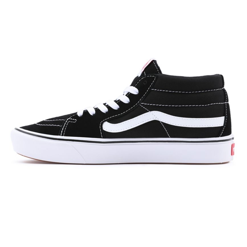 Vans Classic ComfyCush Sk8-Mid Negras | VN235X3EA90