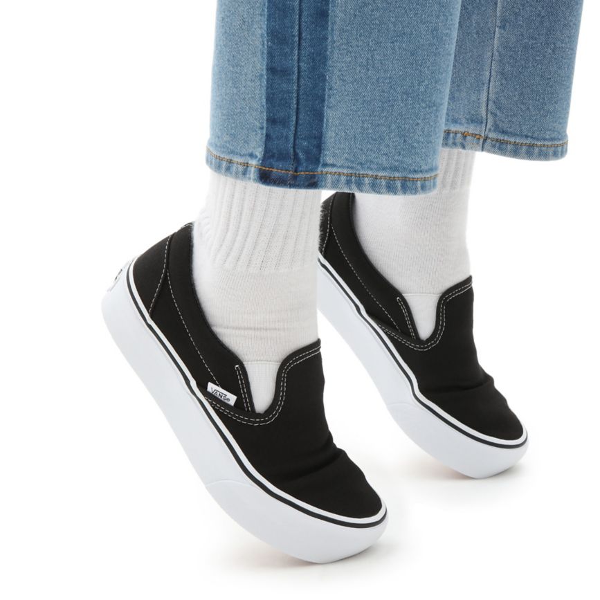Vans Classic Slip-On Platform Negras | VN622U9LS97