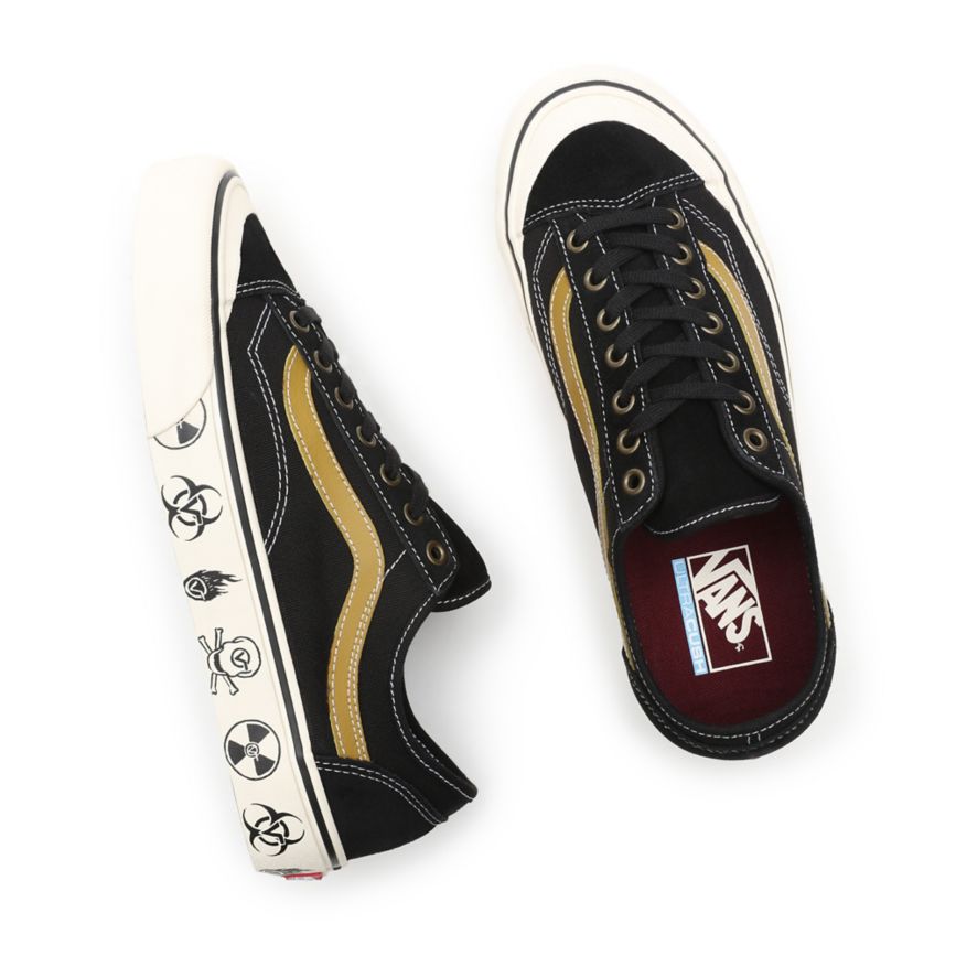 Vans Dark Aloha Style 36 Decon SF Negras | VN655O0SY58