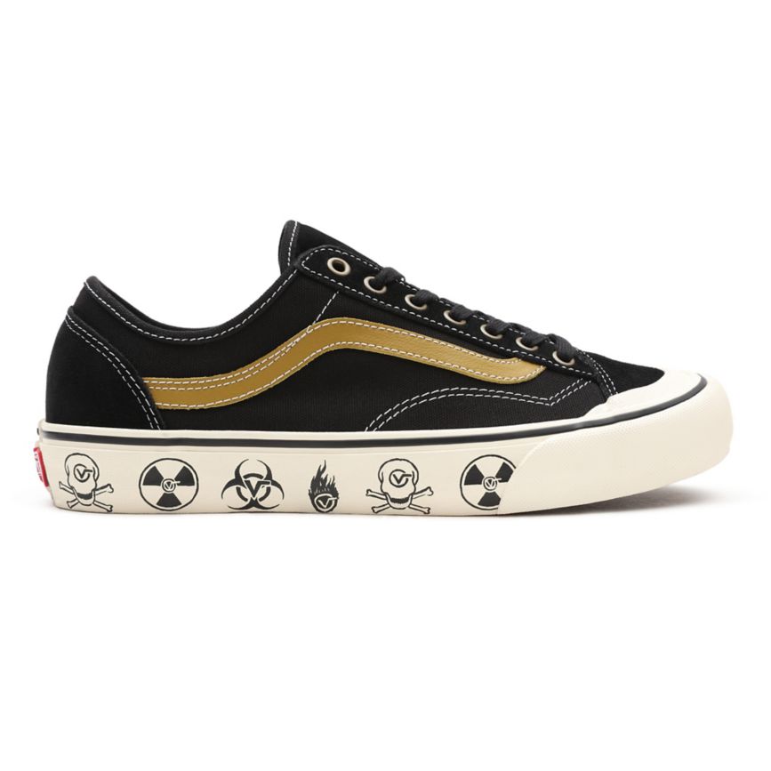 Vans Dark Aloha Style 36 Decon SF Negras | VN655O0SY58