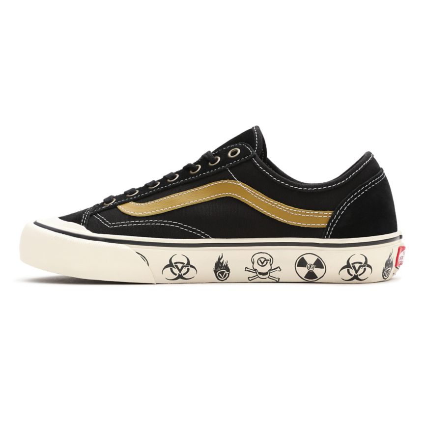 Vans Dark Aloha Style 36 Decon SF Negras | VN655O0SY58