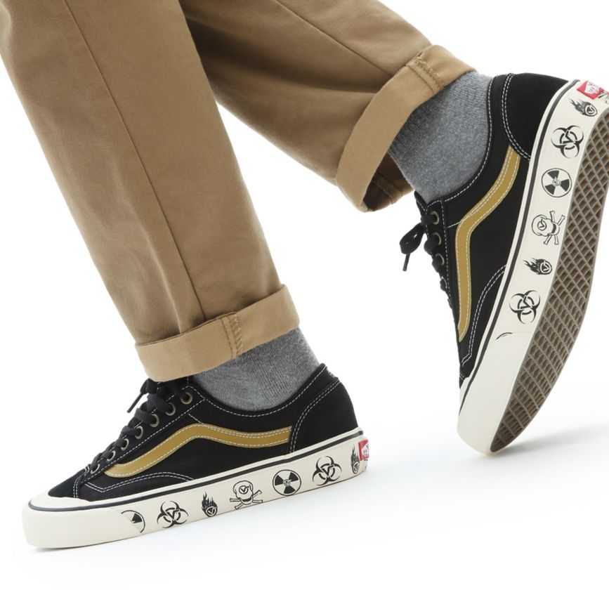 Vans Dark Aloha Style 36 Decon SF Negras | VN674Q2RU45