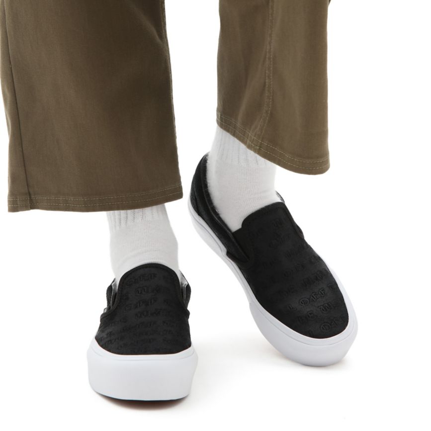 Vans Deboss OTW Classic Slip-On Platform Negras | VN469J5CC33