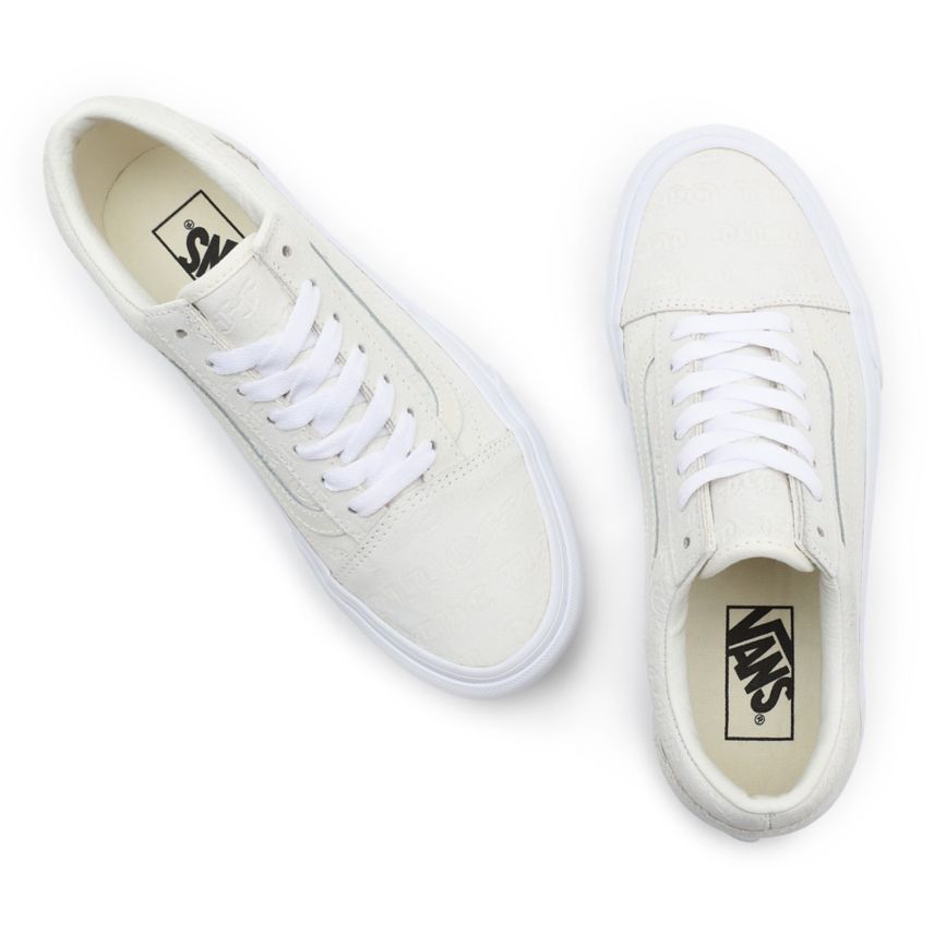 Vans Deboss Otw Old Skool Platform Blancas | VN386C0DQ72