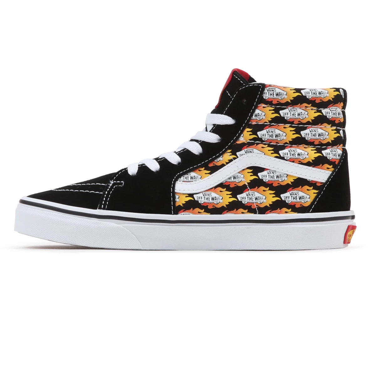 Vans Flame Logo Repeat Sk8-Hi Negras | VN268Q3VB65