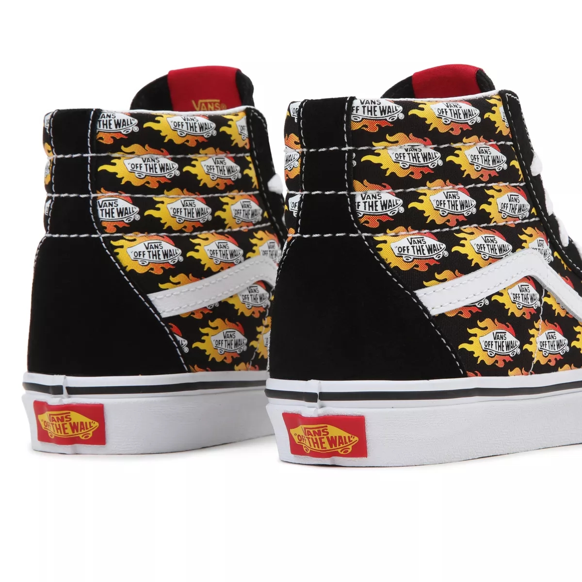 Vans Flame Logo Repeat Sk8-Hi Negras | VN268Q3VB65