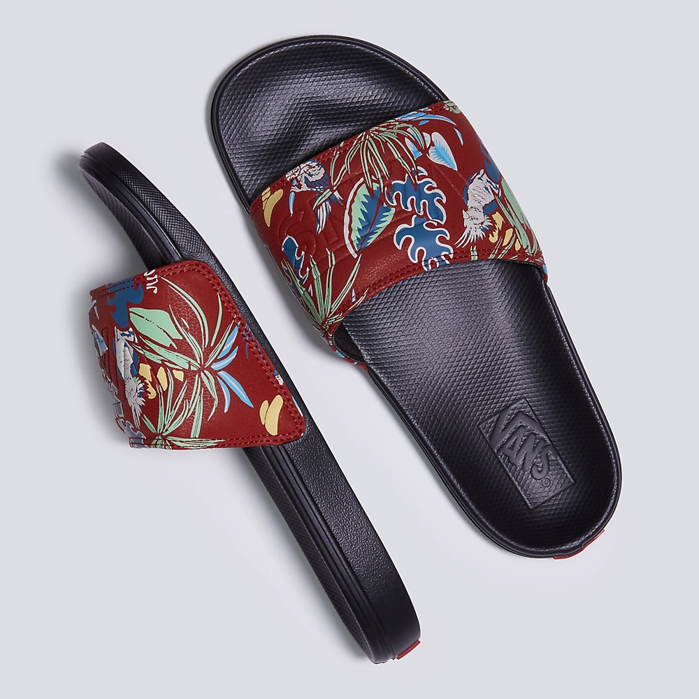 Vans Hawaiian Jungle La Costa Slide-On Rojas | VN049A8AV80