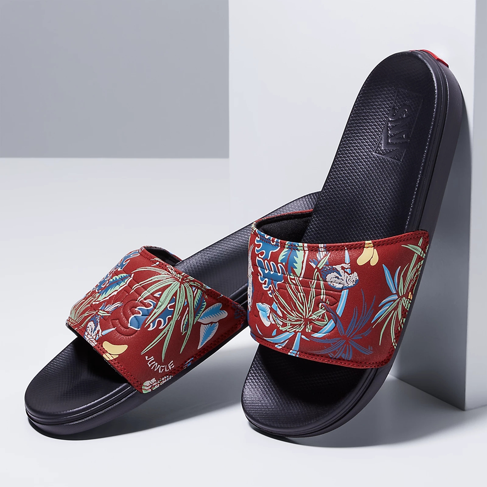Vans Hawaiian Jungle La Costa Slide-On Rojas | VN049A8AV80
