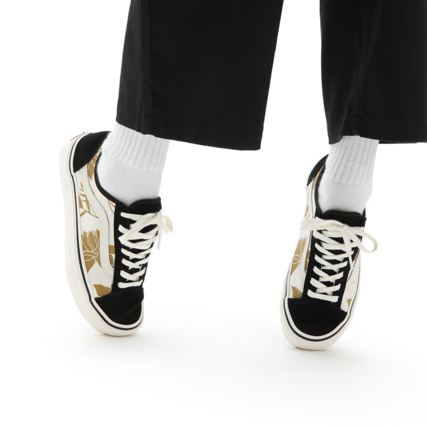 Vans Island Floral Style 36 Decon SF Negras | VN480S3LN54
