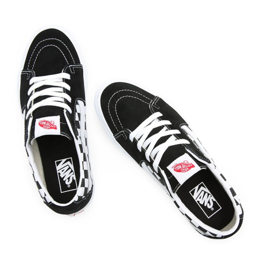 Vans Lona Suede SK8-Low Negras | VN185V4RC93