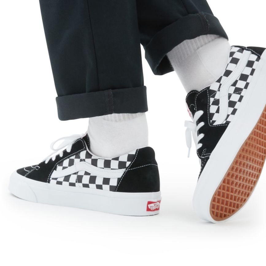 Vans Lona Suede SK8-Low Negras | VN185V4RC93