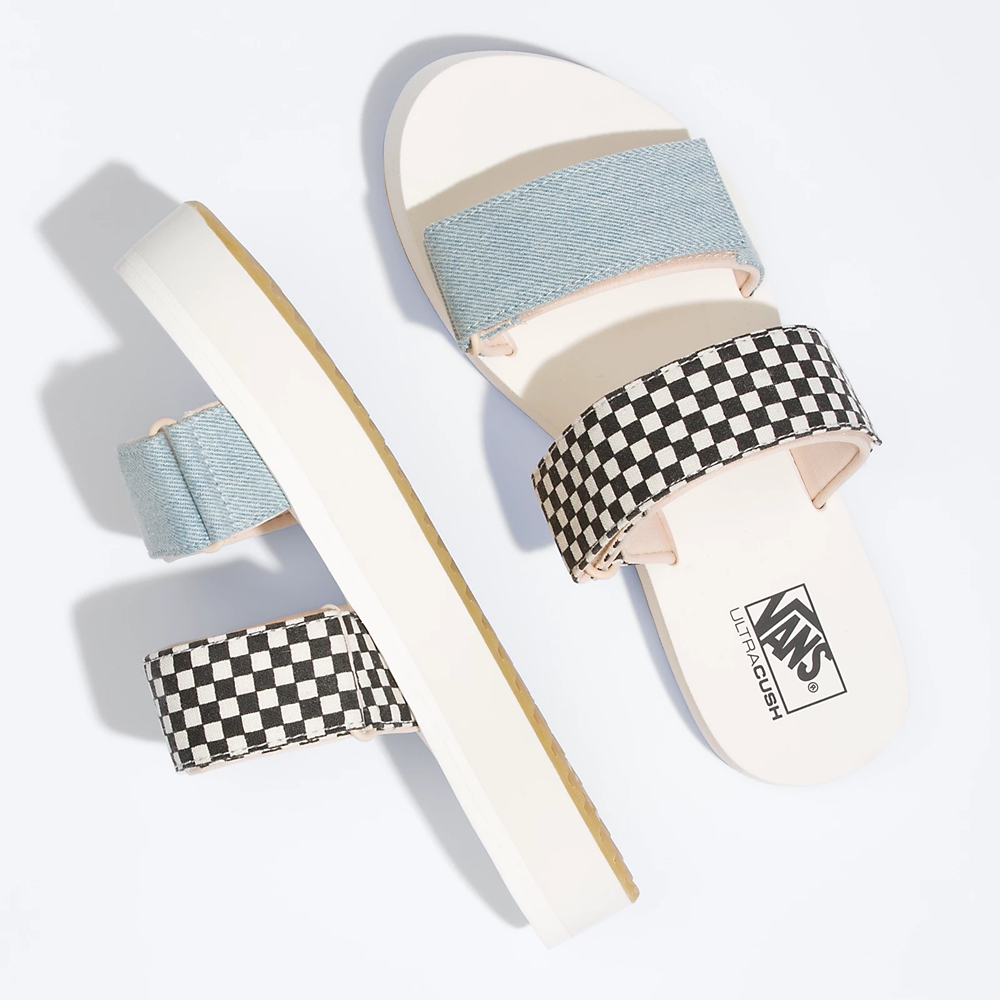 Vans Mix Match Cayucas Slide Mega Platform Blancas | VN584E0NB11