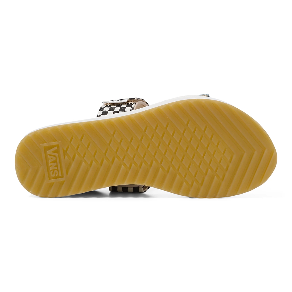 Vans Mix Match Cayucas Slide Mega Platform Blancas | VN584E0NB11