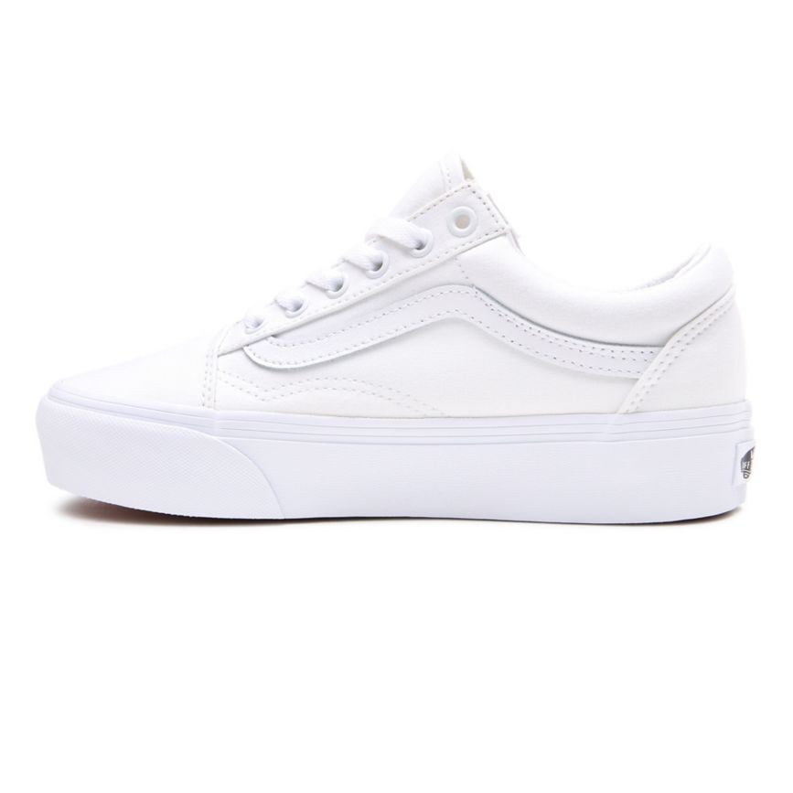 Vans Old Skool Platform Blancas | VN175M5UX57