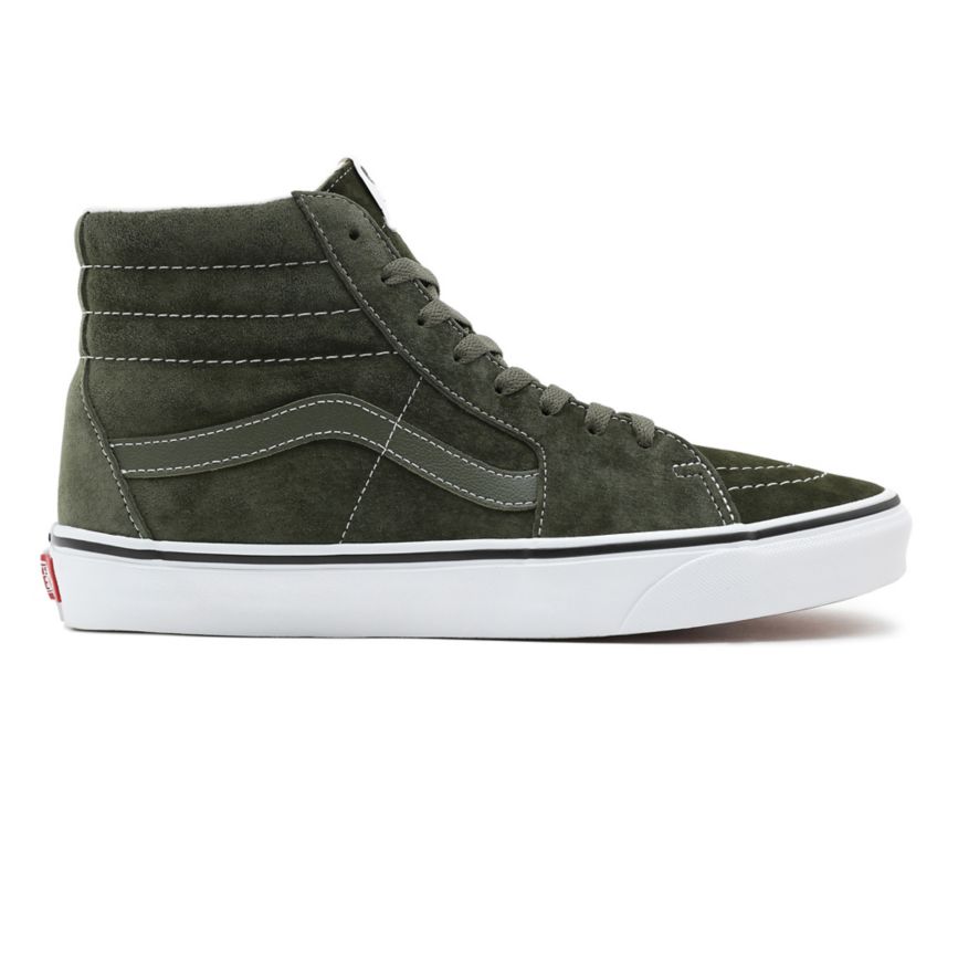 Vans Pig Suede SK8-Hi Verde Oliva | VN715T4ZA92