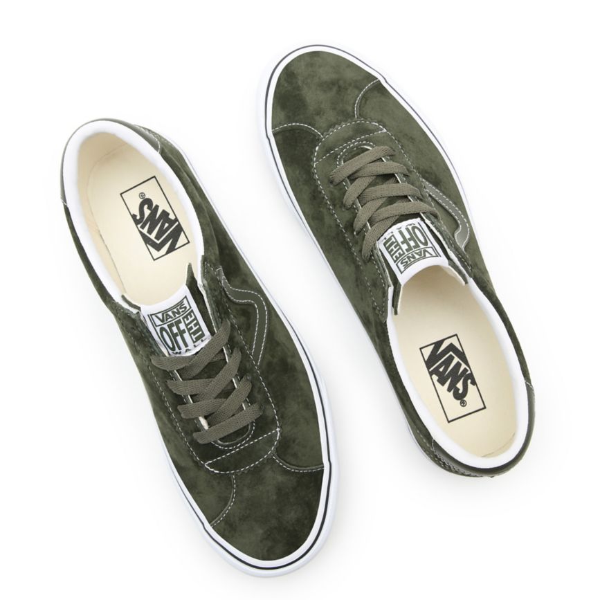 Vans Pig Suede Sport Verde Oliva | VN443B8IQ23