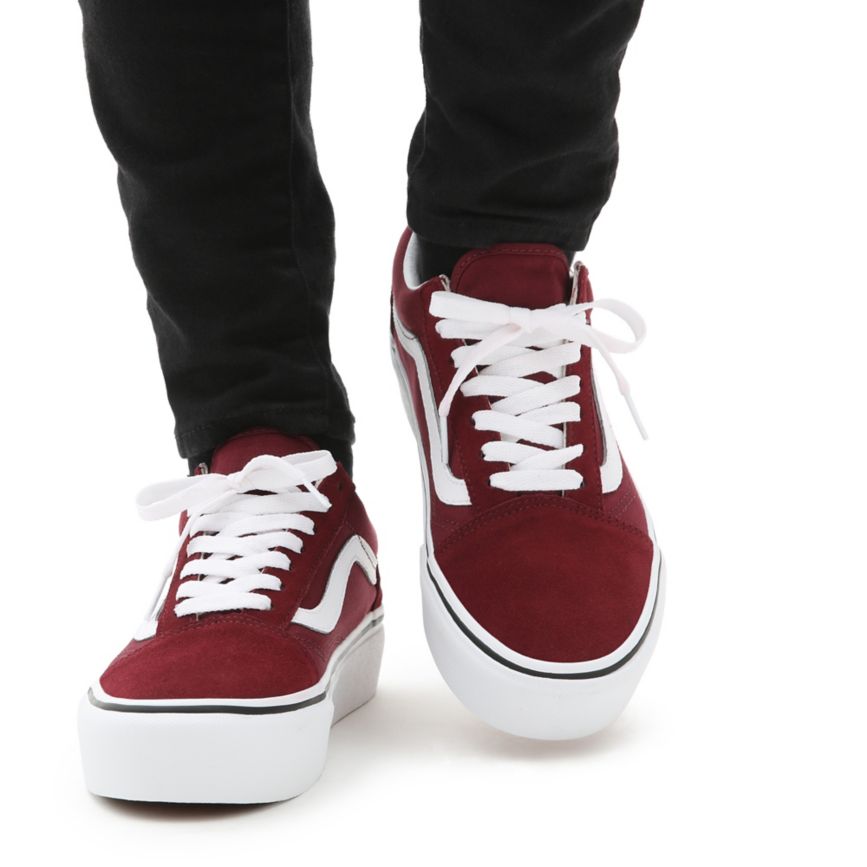 Vans Platform Old Skool Burdeos | VN590E0AV76