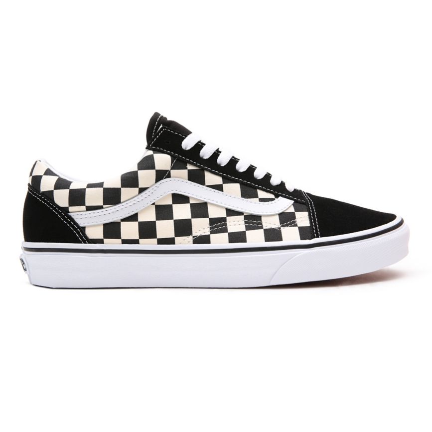 Vans Primary Check Old Skool Negras | VN401H7CF66