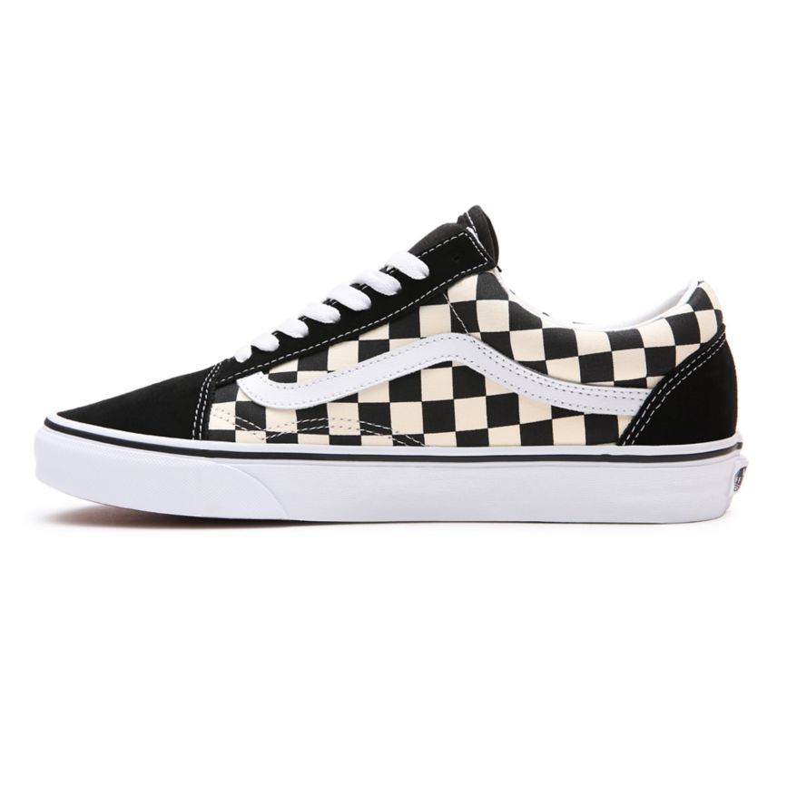 Vans Primary Check Old Skool Negras | VN401H7CF66