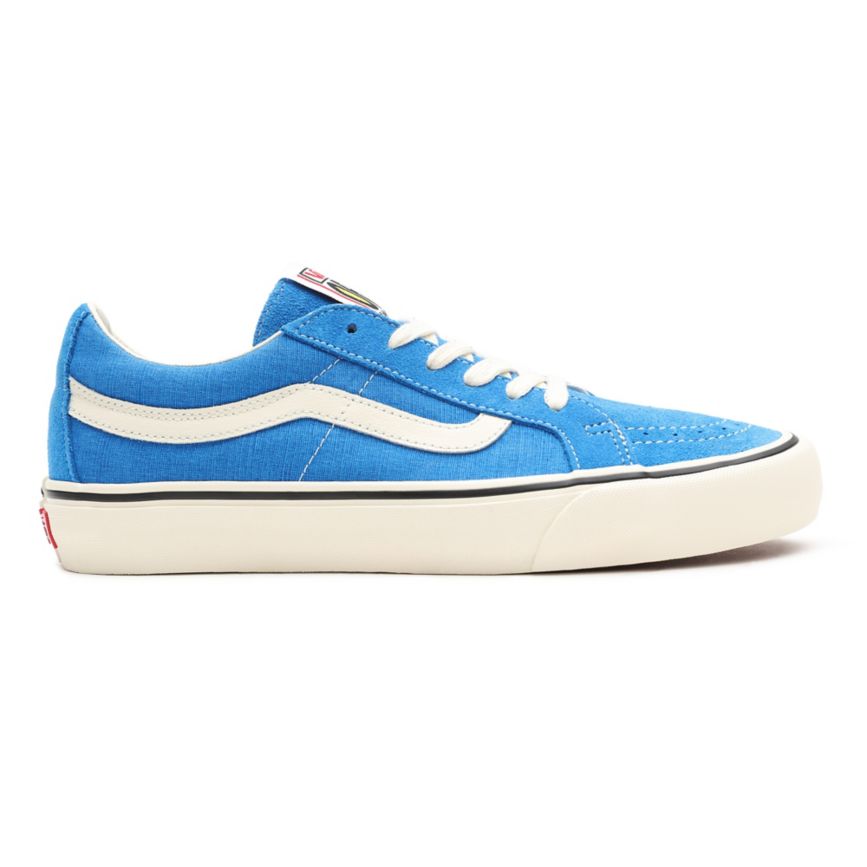 Vans Salt Wash Sk8-Low Reissue SF Azules | VN254J8ER79