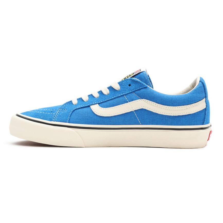 Vans Salt Wash Sk8-Low Reissue SF Azules | VN254J8ER79