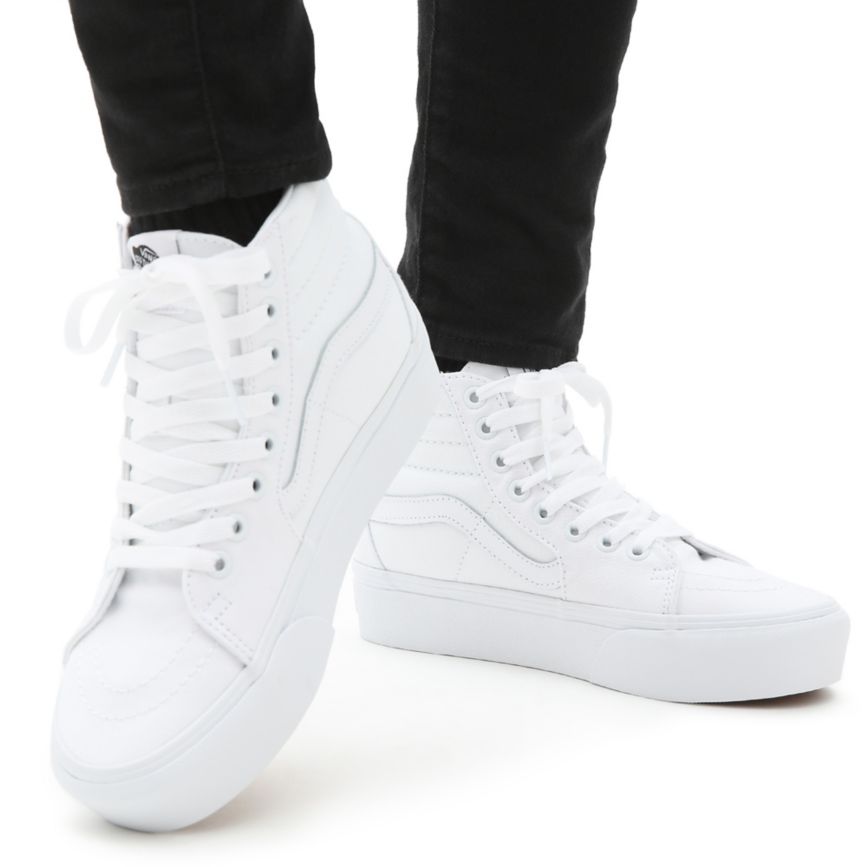 Vans Sk8-Hi Platform 2.0 Blancas | VN932L7RY38