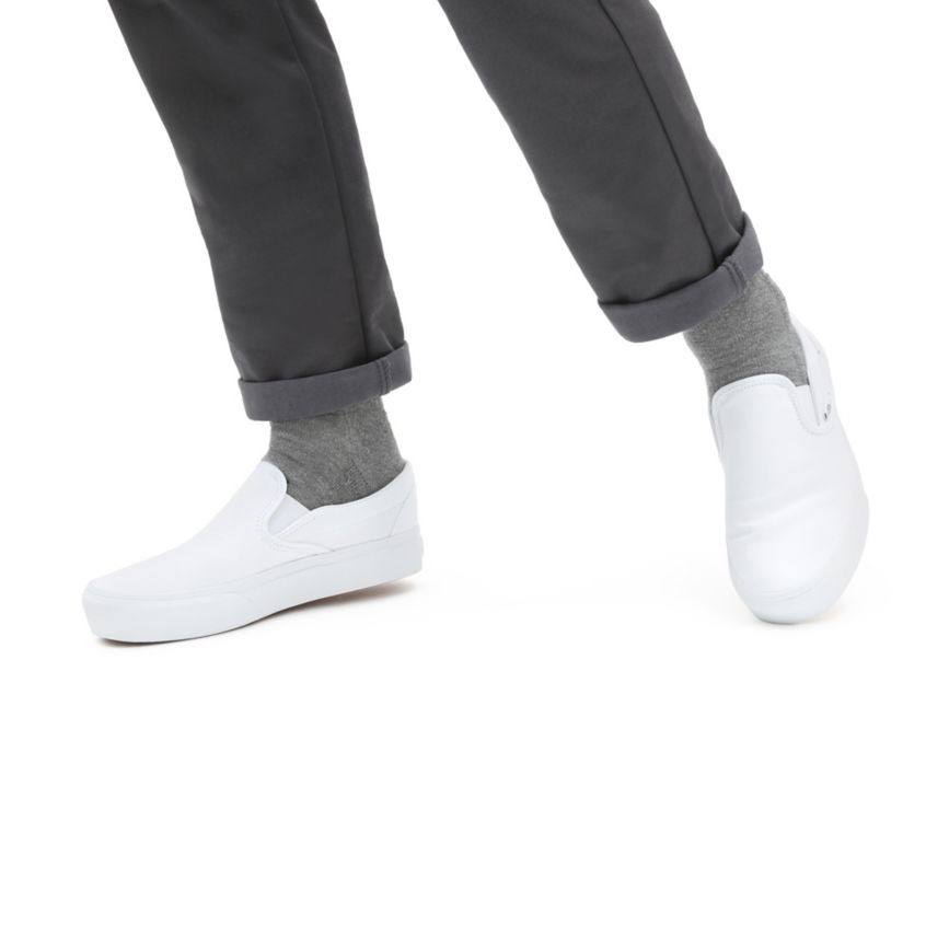 Vans Slip-On Platform Blancas | VN214J5PP25