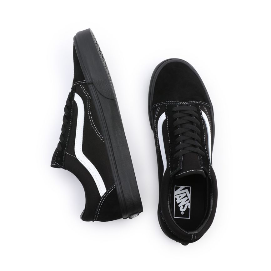 Vans Suede Lona Old Skool Negras | VN737V7AR28