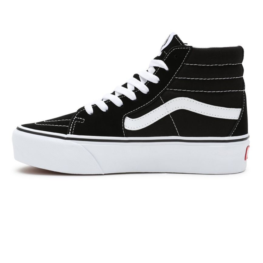 Vans Suede Sk8-Hi Platform 2.0 Negras | VN454D0WW33
