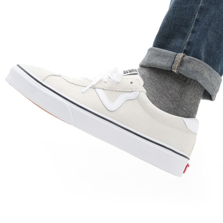 Vans Suede Sport Blancas | VN035E8AW14
