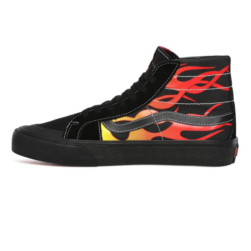 Vans X Drag SK8-Hi 138 Decon SF Negras | VN669I9MQ27