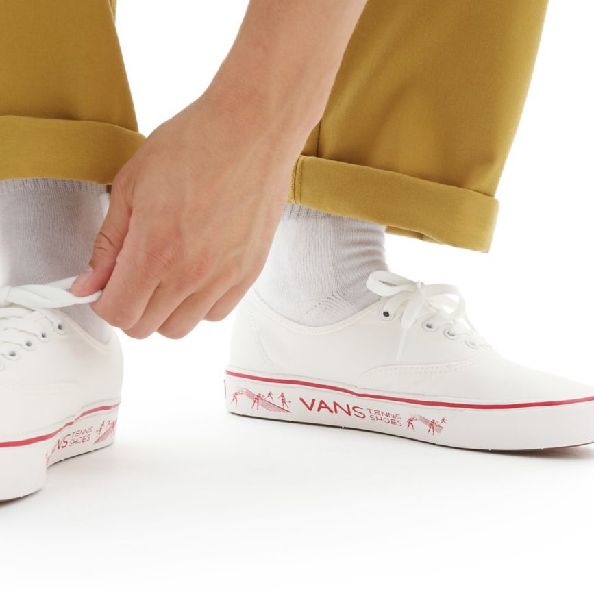 Vans X Penn ComfyCush Authentic Blancas | VN025E4PN40